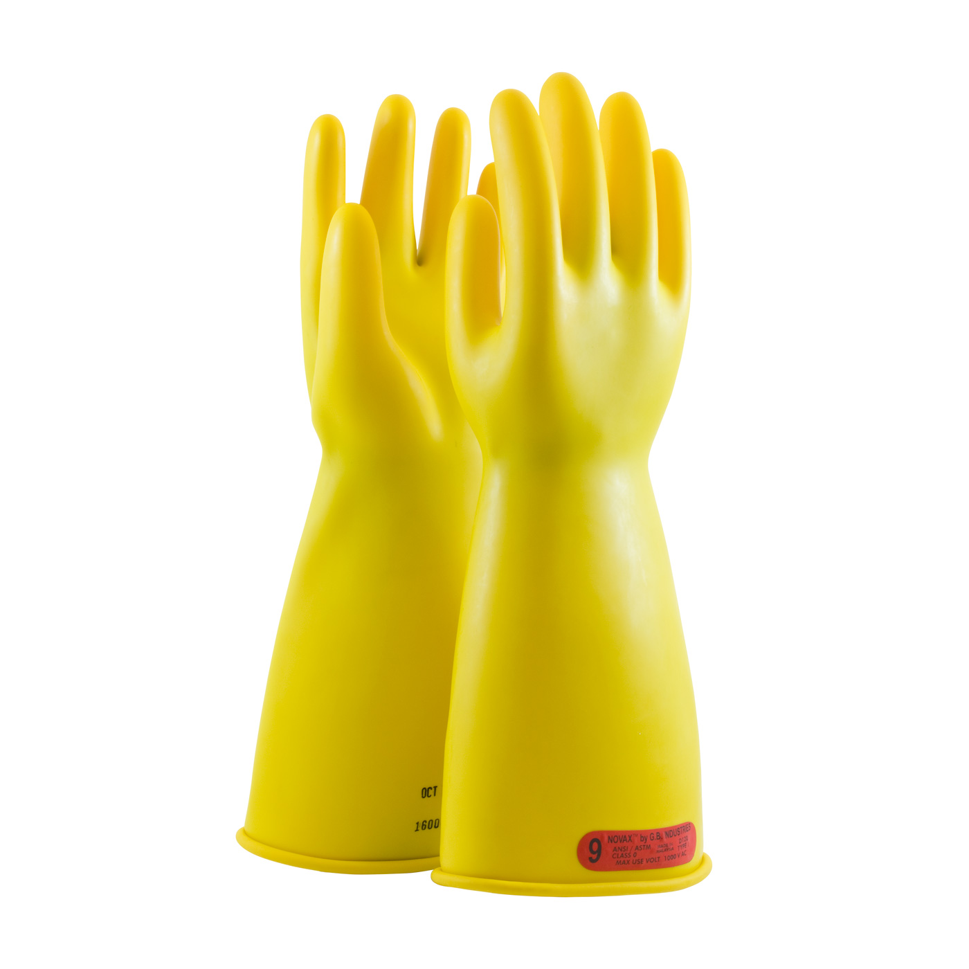 Novax® Class 0 Rubber Insulated Glove with Straight Cuff - Arc Flash